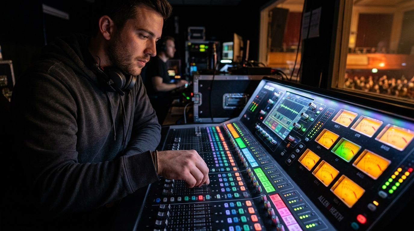 Les secrets de la régie son pour les événements d'entreprise : mixage, bus audio et retours