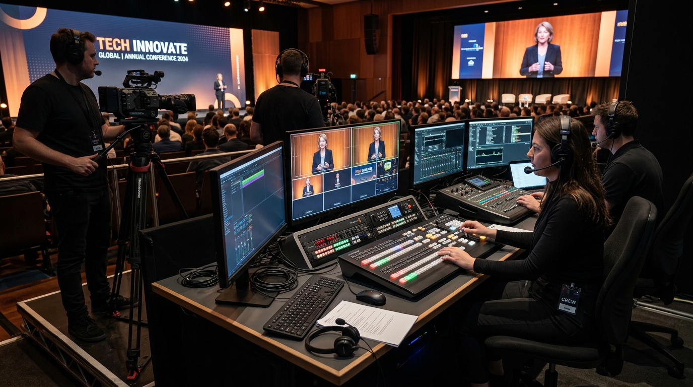 Comment réussir la captation vidéo d'une conférence : le guide complet pour organisateurs
