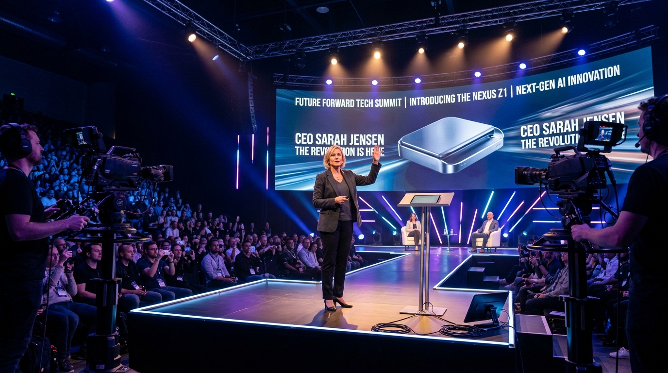 Retransmission vidéo de lancement de produit : scénographie, direct et engagement