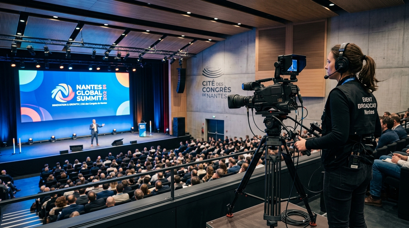Captation vidéo à Nantes et en Loire-Atlantique : préparation et prestataires régie